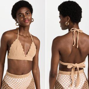 Elexiay Ore Crochet Top NWT